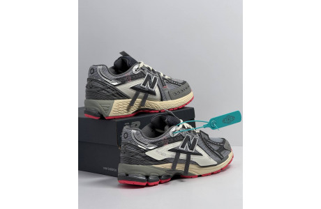 New Balance 1906A Slate Grey Drift Red