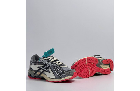 New Balance 1906A Slate Grey Drift Red