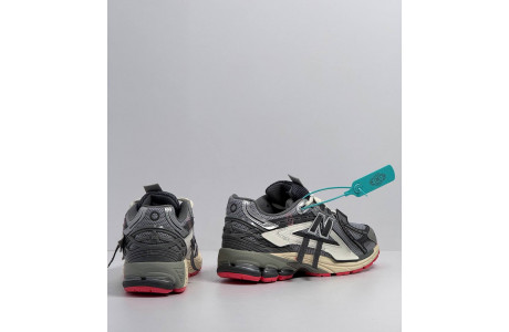 New Balance 1906A Slate Grey Drift Red