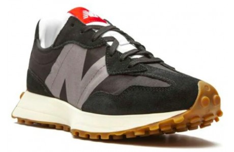 New Balance WS 327 черные с коричневым