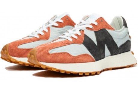 New Balance WS 327 черные с оранжевым