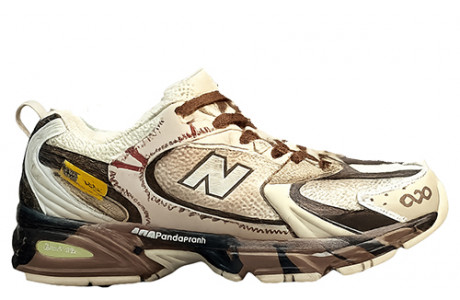New Balance 530 Custom Panda Prank