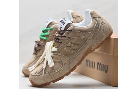 Miu Miu x New Balance 530 Light Brown