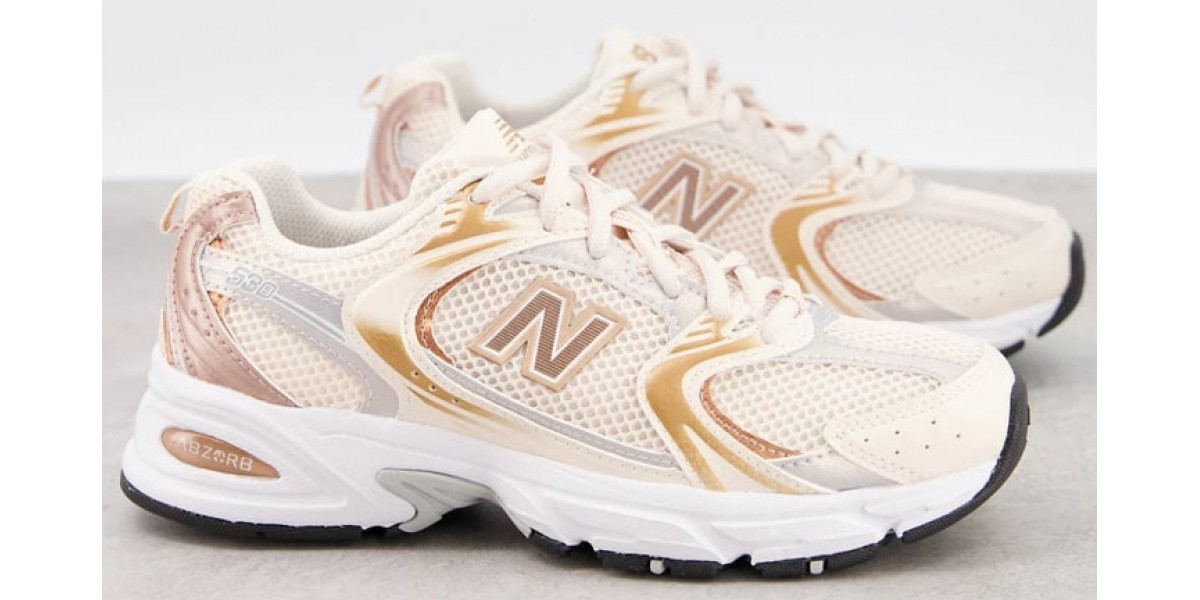 Купить кроссовки New Balance 530 Gold Beige | Официальный центр обуви