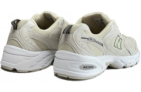 New Balance 530 Бежевые с черным