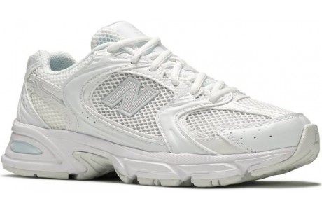 New Balance 530 V2 All White белые