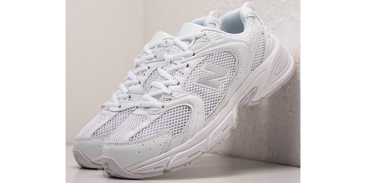 Купить кроссовки New Balance 530 V2 All White белые | Официальный центр ...