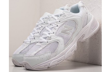 New Balance 530 V2 All White белые