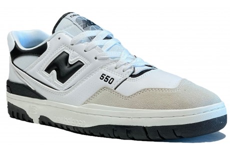 New Balance 550 Arriving White & Navy