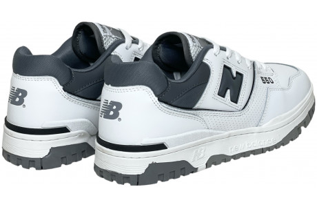 New Balance 550 Black Grey Sea Salt
