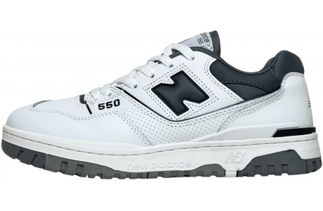 New Balance 550 Black Grey Sea Salt