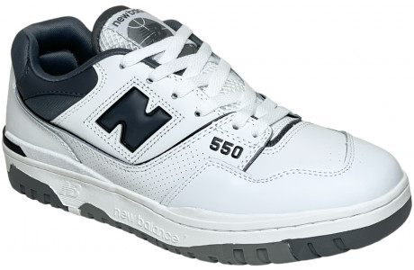 New Balance 550 Black Grey Sea Salt
