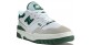 New Balance 550 White Team Forest Green