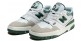 New Balance 550 White Team Forest Green