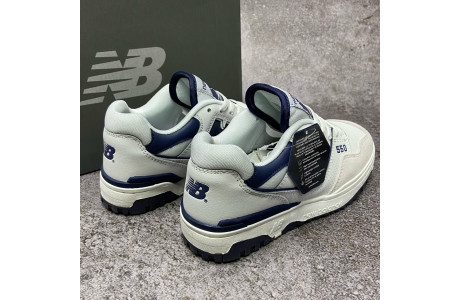 New Balance 550 White Quarry Blue 