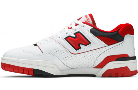 New Balance 550 White Team Red