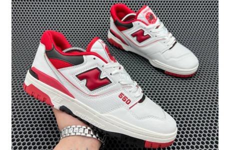 New Balance 550 White Team Red
