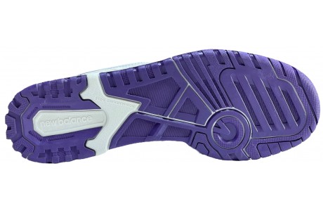New Balance 550 White Prism Purple