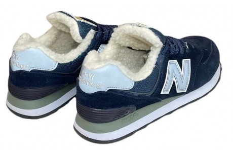 New Balance 574 FUR зимние с мехом
