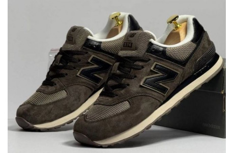 New Balance 574 Umber Black