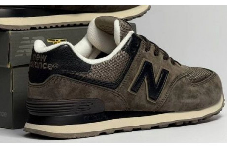 New Balance 574 Umber Black