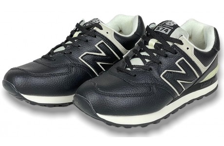 New Balance 574 Black/White