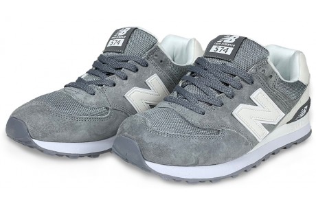 New Balance 574 Grey/White