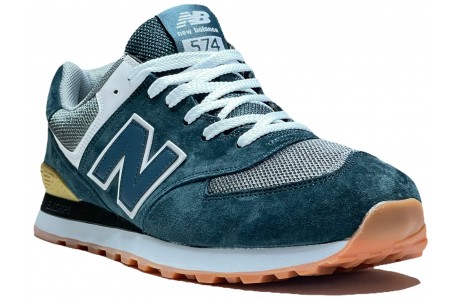 New Balance 574 Obsidian Blue/Grey/White