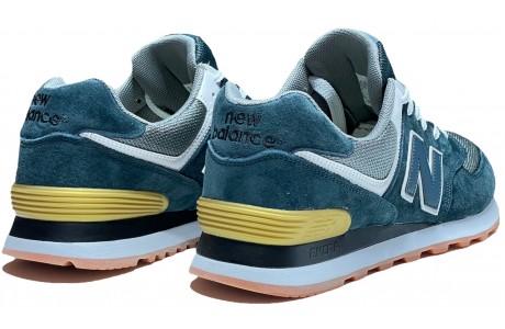 New Balance 574 Obsidian Blue/Grey/White