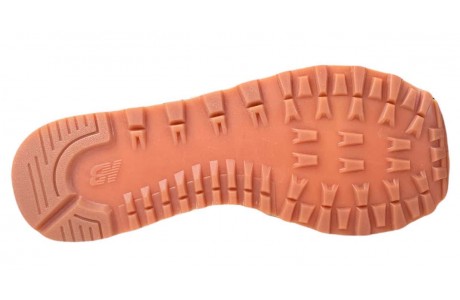 New Balance 574Z Бежевые с розовым Зимние с мехом