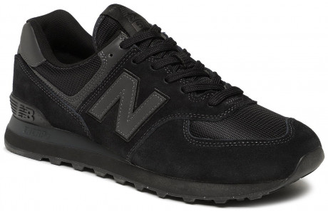New Balance 574 All Black Eva полностью черные