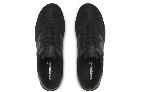 New Balance 574 All Black Eva полностью черные