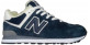 New Balance 574 Blue White Grey с мехом