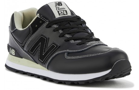 New Balance 574 classic fur black мужские черные 