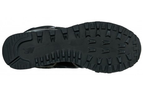 New Balance 574 classic fur black мужские черные 