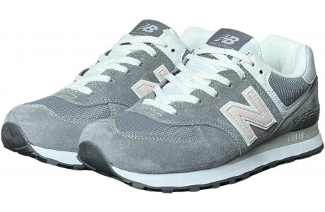 New Balance 574 Classic Grey Light Pink