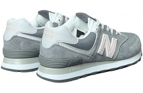 New Balance 574 Classic Grey Light Pink