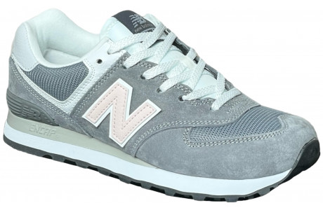 New Balance 574 Classic Grey Light Pink