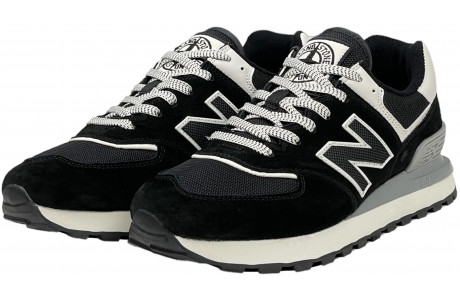 New Balance 574 Classic Legacy Black Marblehead