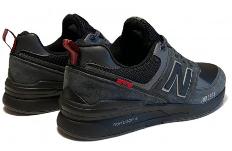 New Balance 574 Черно-серые