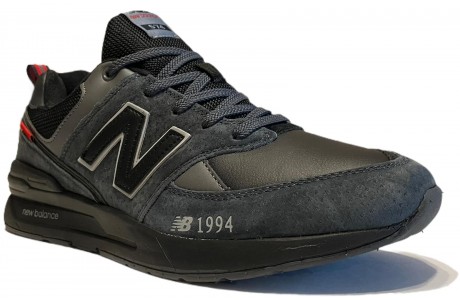 New Balance 574 Черно-серые