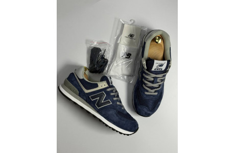 New Balance 574 Core темно-синие