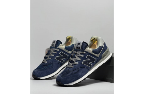 New Balance 574 Core темно-синие
