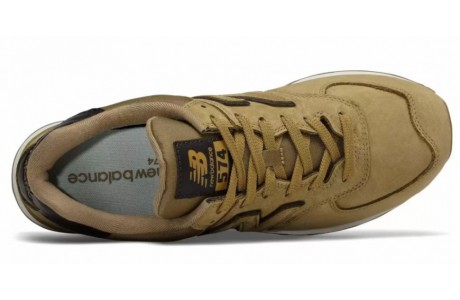 New Balance 574 Dark Бежевые