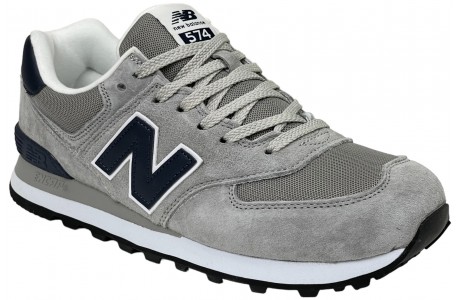 New Balance 574 Grey Deep Blue
