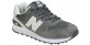 New Balance 574 Grey White серые с белым