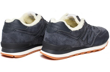 New Balance 574 herren sneaker графит с мехом