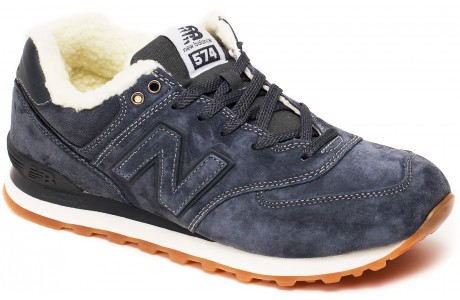New Balance 574 herren sneaker графит с мехом
