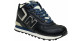 New Balance 574 Mid Blue Leather с мехом