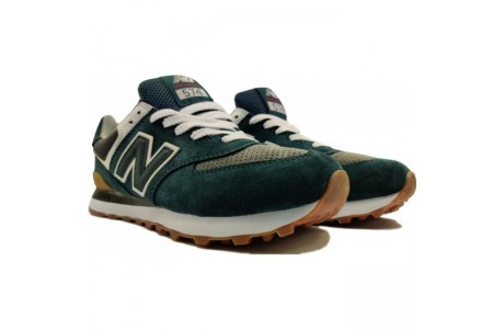 New Balance 574 Сине-зеленые